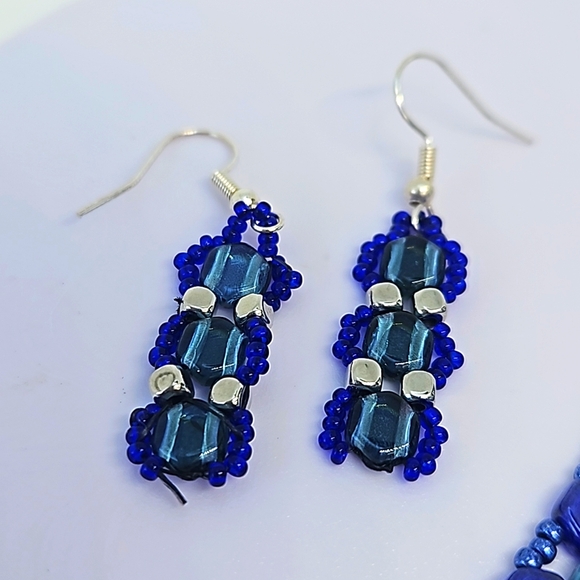 CZECH Glass One of a kind Beaded Bracelet - Picture 7 of 8